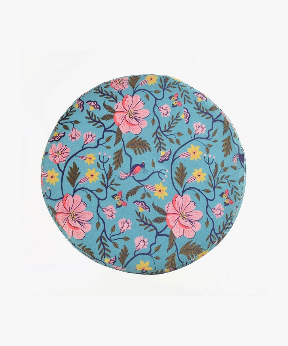 Umi Chindi Puffy Stool for Living Room