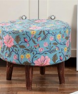 Umi Chindi Puffy Stool for Living Room