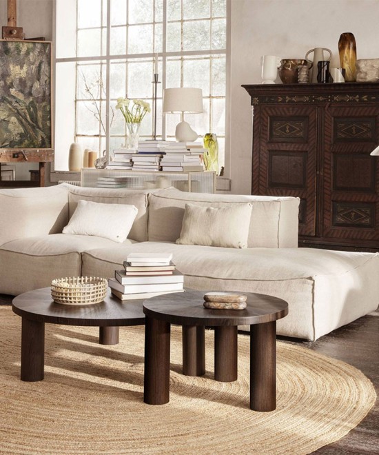 Ferm Living Catena Sofa Corner Cotton Linen