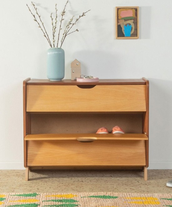Sideboard Bedside Storage Cabinet With 6 Drawers