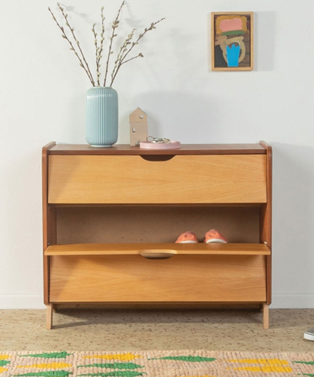 Sideboard Bedside Storage Cabinet With 6 Drawers