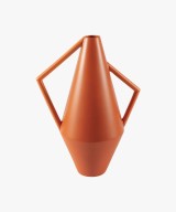 Atipico Small Ceramic Kora Vase Silk Blue